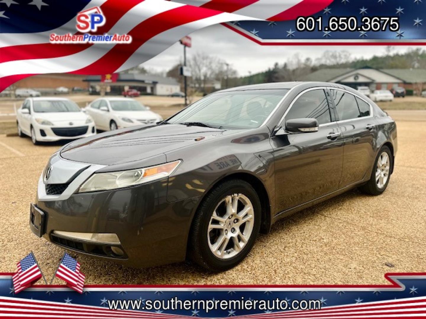 2010 GRAY ACURA TL 3.5TL W/TECH PKG. (19UUA8F54AA) , located at 922 W. Beacon St., Philadelphia, MS, 39350, (601) 650-3675, 32.770447, -89.127151 - Photo#2